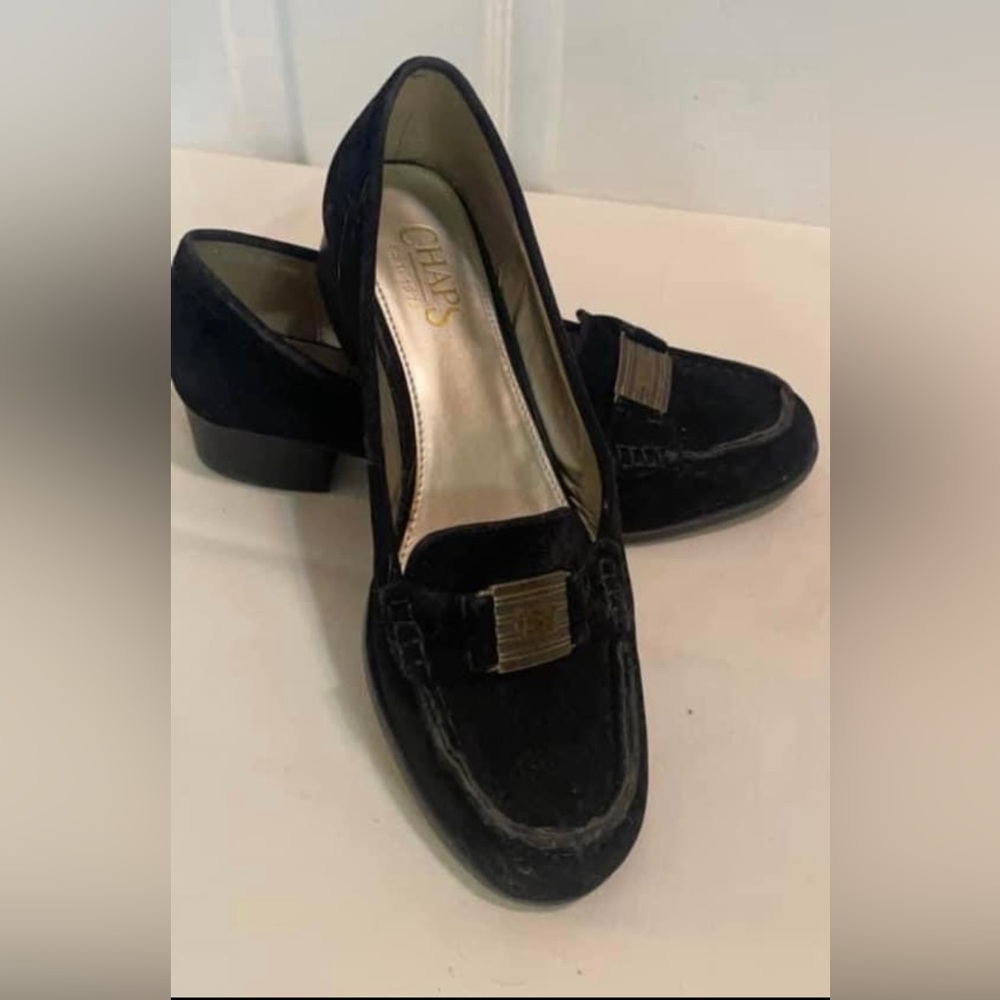 Chaps loafer with heel
